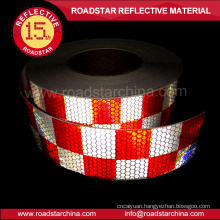 Conspicuity microprism pvc reflective truck tape